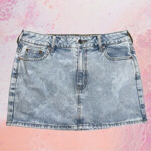Pacific Sunwear Light Blue Denim Mini Skirt